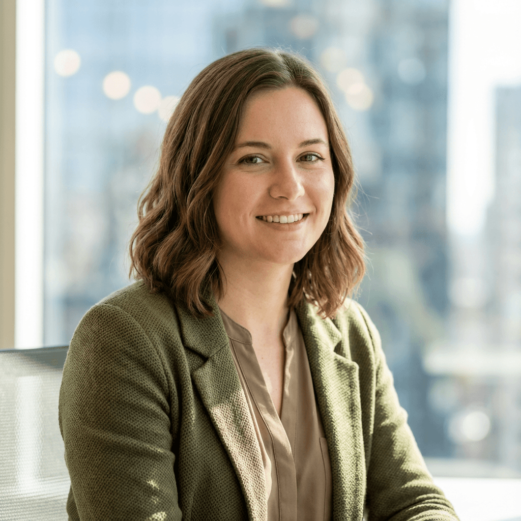 Laura Ferrer, gerente de oficina